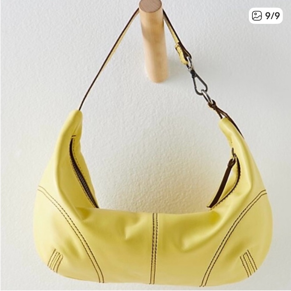 Free People Real World Leather Clutch. - Picture 9 of 9